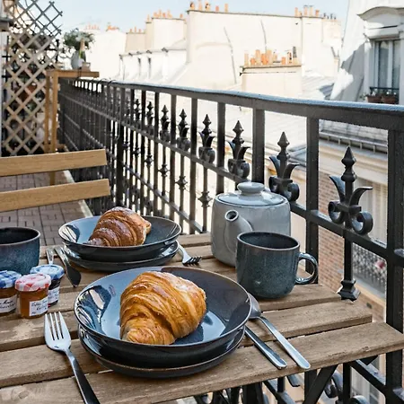 Appartamento Elegant Sunlit Flat With Balcony Near Parc Monceau - B94 *